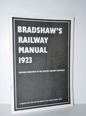 BRADSHAWS RAILWAY MANUAL 1923