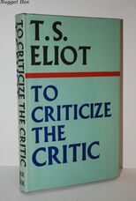 To Criticize the Critic